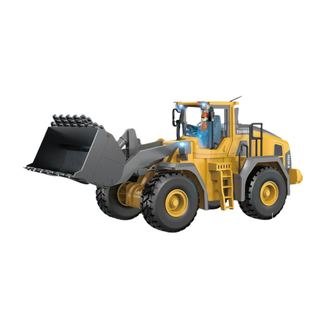 Super fun toy excavator