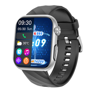 GT5 Pro Max Blood Glucose Watch With BP+HRV+ECG(EKG)+PGG+SpO2+SOS+Stress+Sleep Monitoring Supports Voice Calls And Fitness Tracker