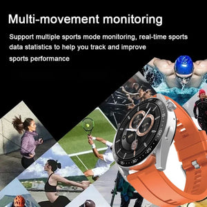 🔥🔥HW Pro Painless Blood Glucose ALL DAY Real-Time Monitoring Smart Bluetooth Watch